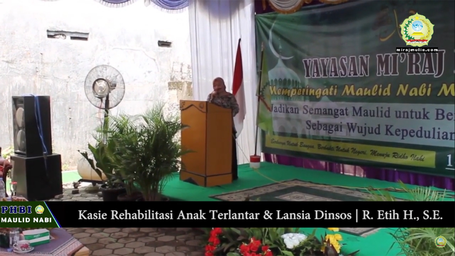 Video Peringatan Maulid Nabi Muhammad SAW.