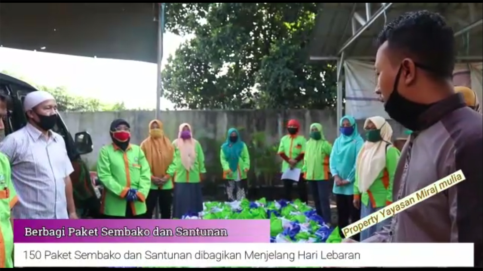 Video Bakti Sosial Ramadhan 1441 H