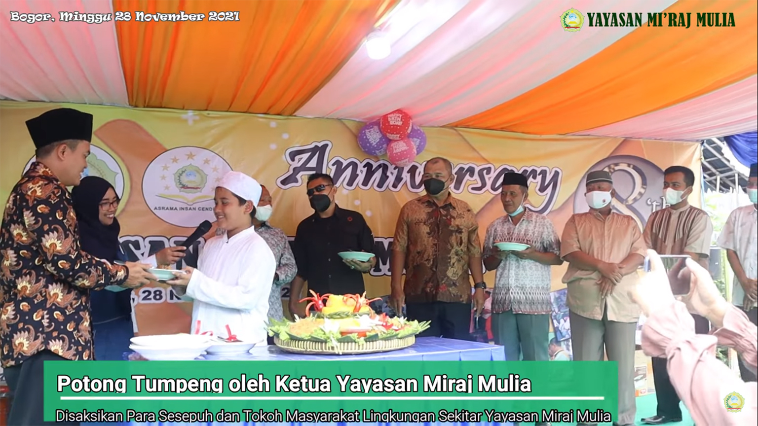 Anniversary 8th Yayasan Mi’raj Mulia – Semakin sukses bermanfaat untuk masyarakat