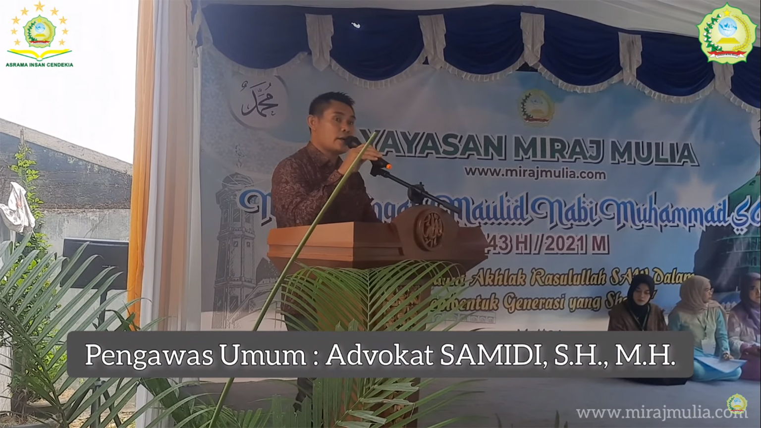 Peringatan Maulid Nabi Muhammad SAW. 1443 H