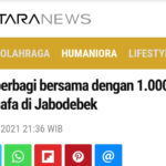 Yatim Binaan Miraj Mulia Terima Paket dari PT Freeport Indonesia