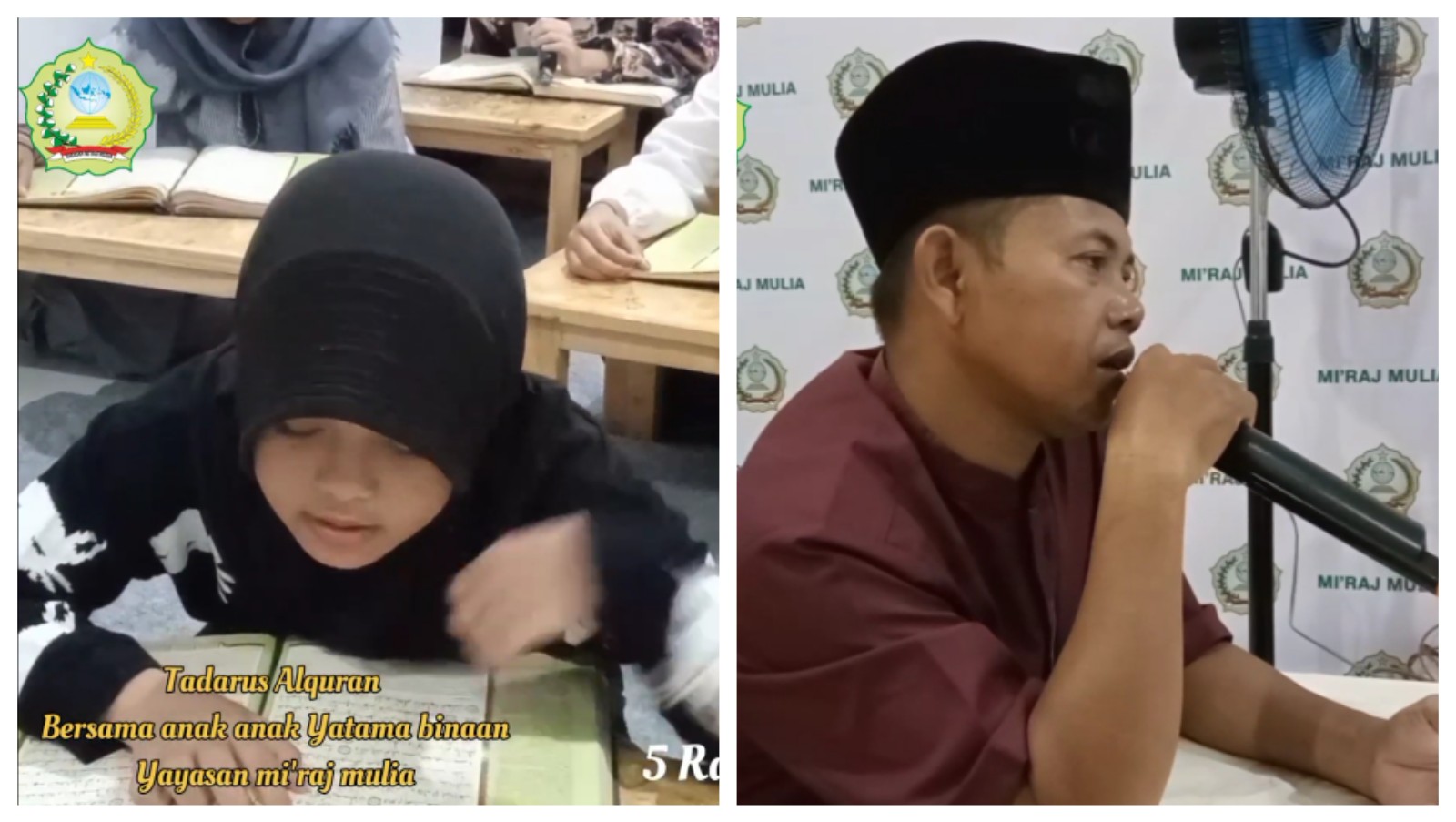 Berbuka puasa bersama anak-anak Yatama binaan Yayasan Mi’raj Mulia, 5 Ramadhan 1443 H