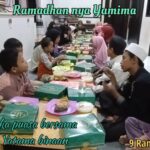 Buka bersama anak anak Yatama binaan Yayasan Mi’raj Mulia, 9 Ramadhan 1443 H