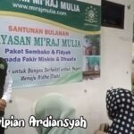 Santunan Bulanan Yamima, Pembagian Sembako Kepada Dhuafa Binaan