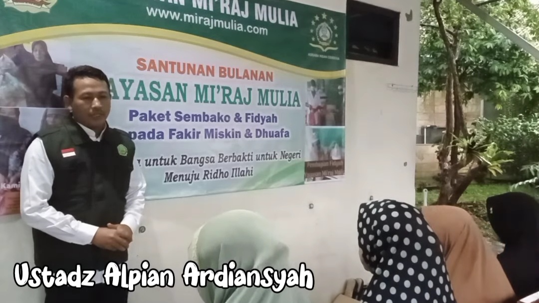 Santunan Bulanan Yamima, Pembagian Sembako Kepada Dhuafa Binaan