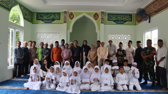 Alhamdulillah, Mushalla Wafi Al-Karim Resmi Diresmikan di Yayasan Mi’raj Mulia
