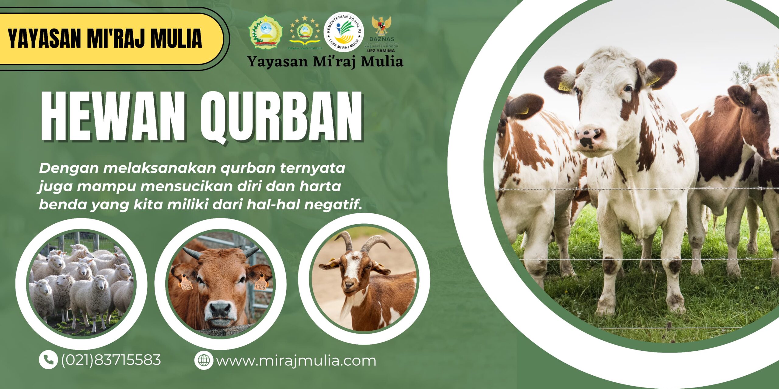 Memperingati Idul Adha 1445 H Bersama Yayasan Miraj Mulia
