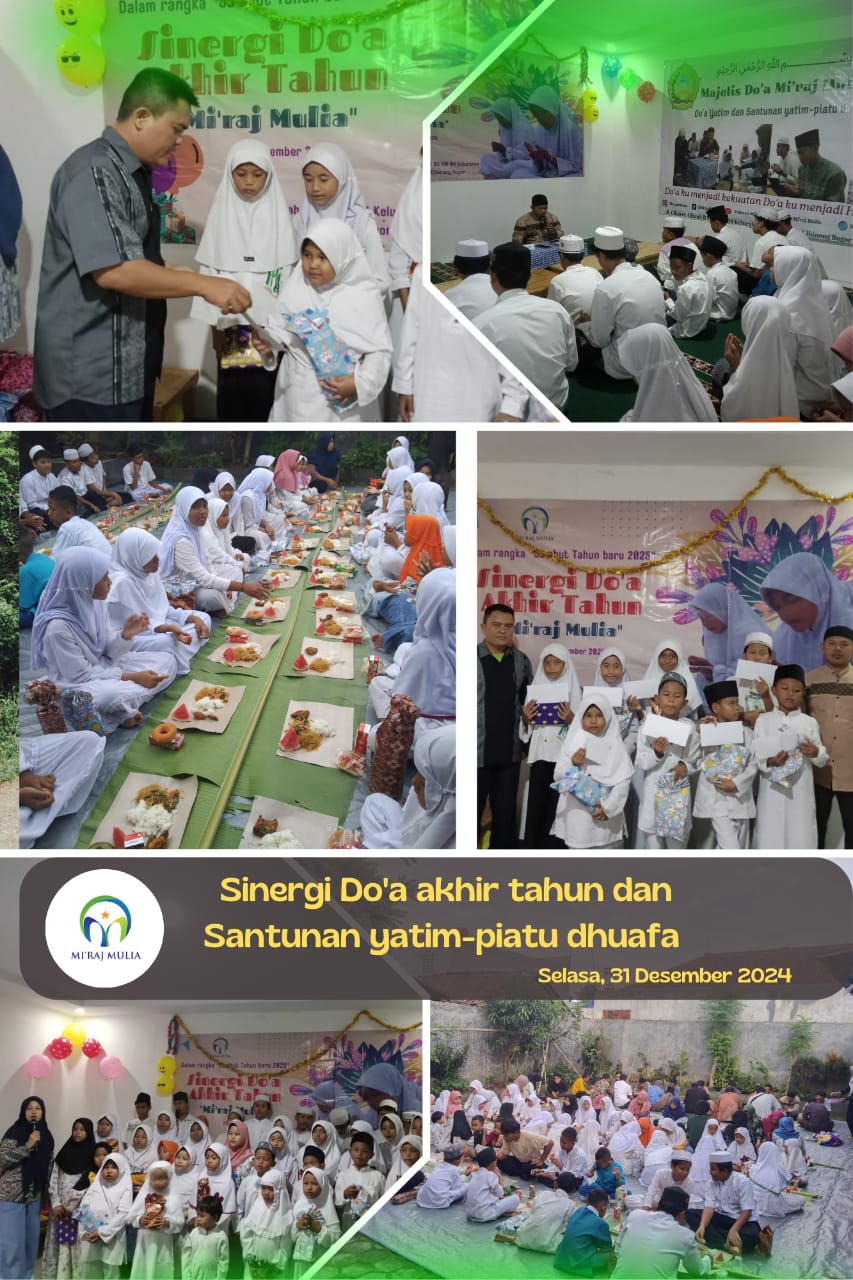 Doa Sinergi Akhir Tahun di Yayasan Miraj Mulia: Menguatkan Kebersamaan dan Harapan