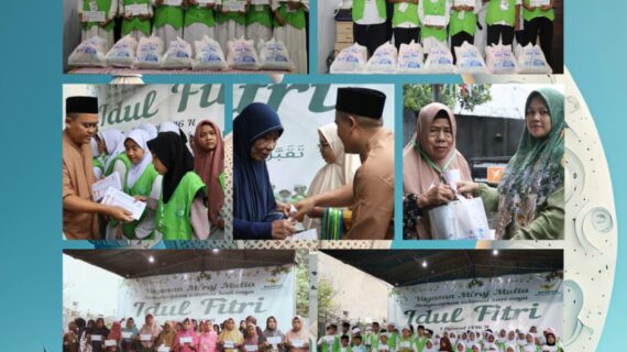 Yayasan Mirajmulia Adakan Santunan Untuk Yatim Piatu, Dhuafa dan Pemberian Paket Lebaran