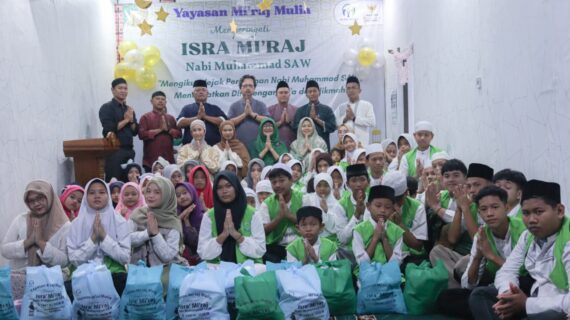 Yayasan Miraj Mulia Gelar Peringatan Isra Mi’raj 1447 H: Mengikuti Jejak Perjalanan Nabi Muhammad SAW, Mendekatkan Diri dengan Doa dan Hikmah