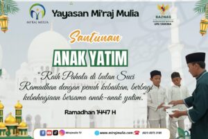 Yayasan Miraj Mulia Gelar Baksos Paket Lebaran untuk Anak Yatim dan Dhuafa