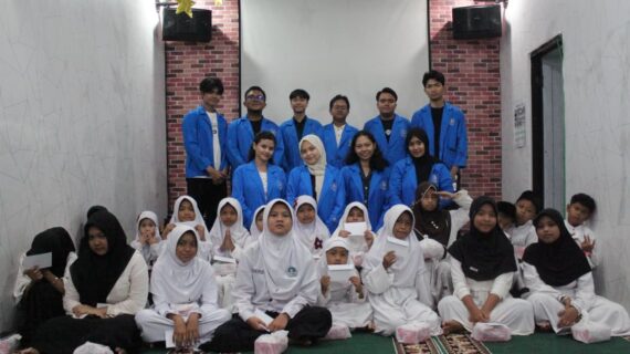 Mahasiswa BSI Gelar Kegiatan Pengabdian Masyarakat Bersama Anak-Anak Binaan Yayasan Miraj Mulia