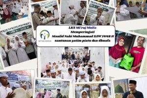 Semarak Maulid Nabi ﷺ di Yayasan Mi’raj Mulia: Meneladani Akhlak Rasulullah dan Berbagi Kebahagiaan